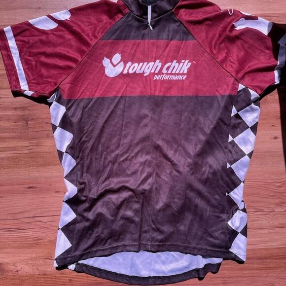 *Tough Chik Saints & Sinners Cycling Jersey, Sz 3XL - Picture 2 of 3